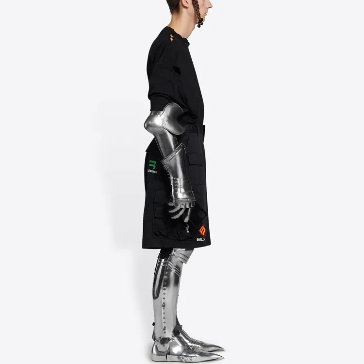 Balenciaga Casual Shorts Men's Black-3