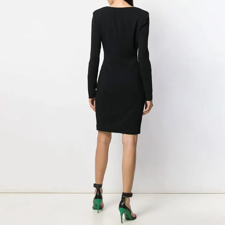 MOSCHINO Long-Sleeved Dresses Women's Black-1