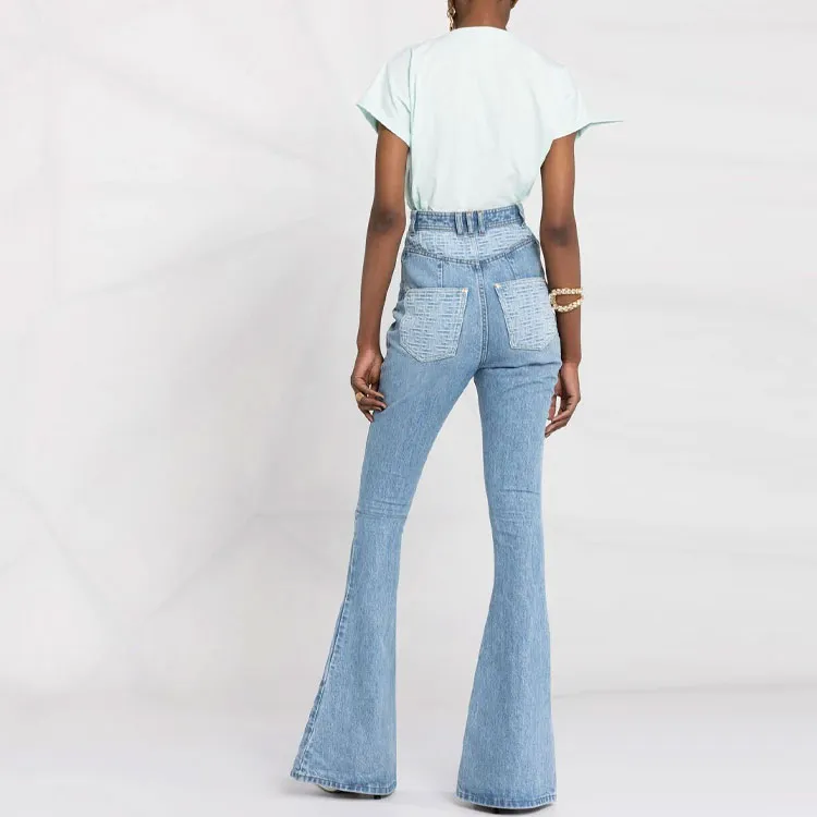 BALMAIN Jeans Women's Blue-2