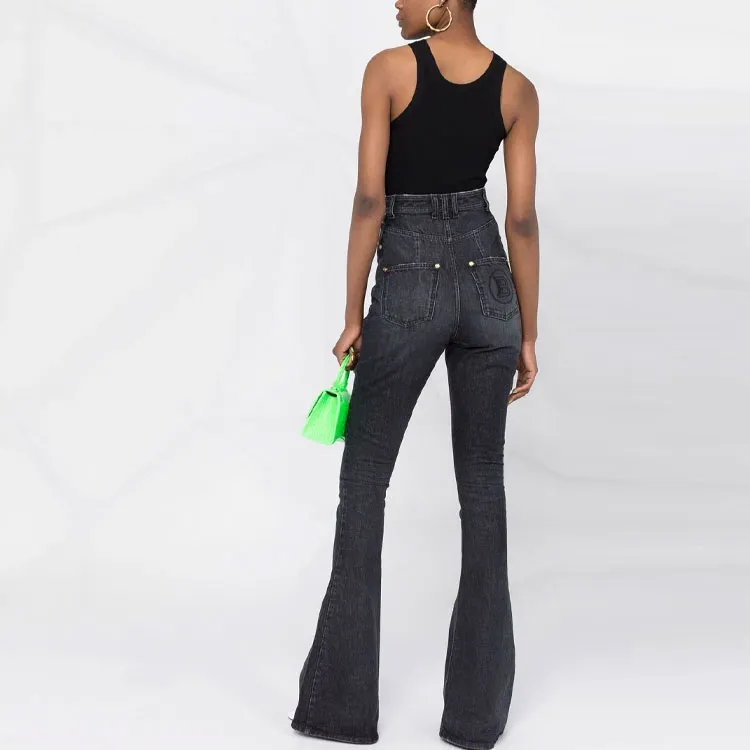 BALMAIN Jeans Women's Black-1
