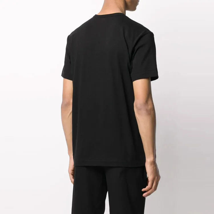 CDG Play T Shirts Men Black-2