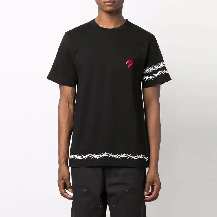 Marine Serre T Shirts Men Black-1