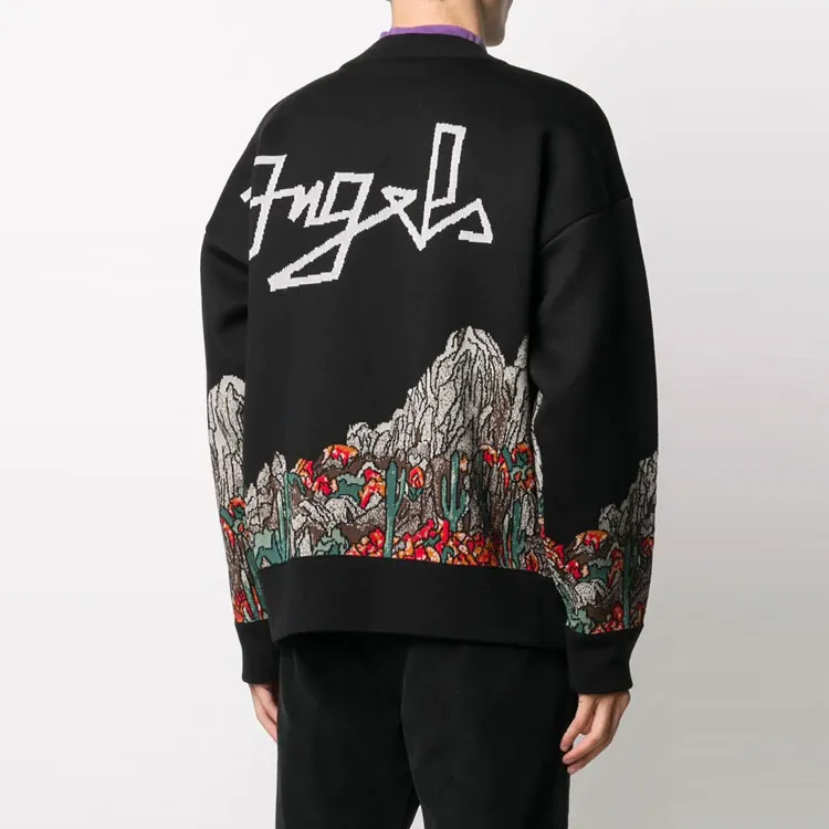 PALM ANGELS Knitwear Men Black-3