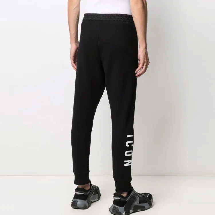 DSQUARED2 Icon Logo Print Slim Track Pants-2