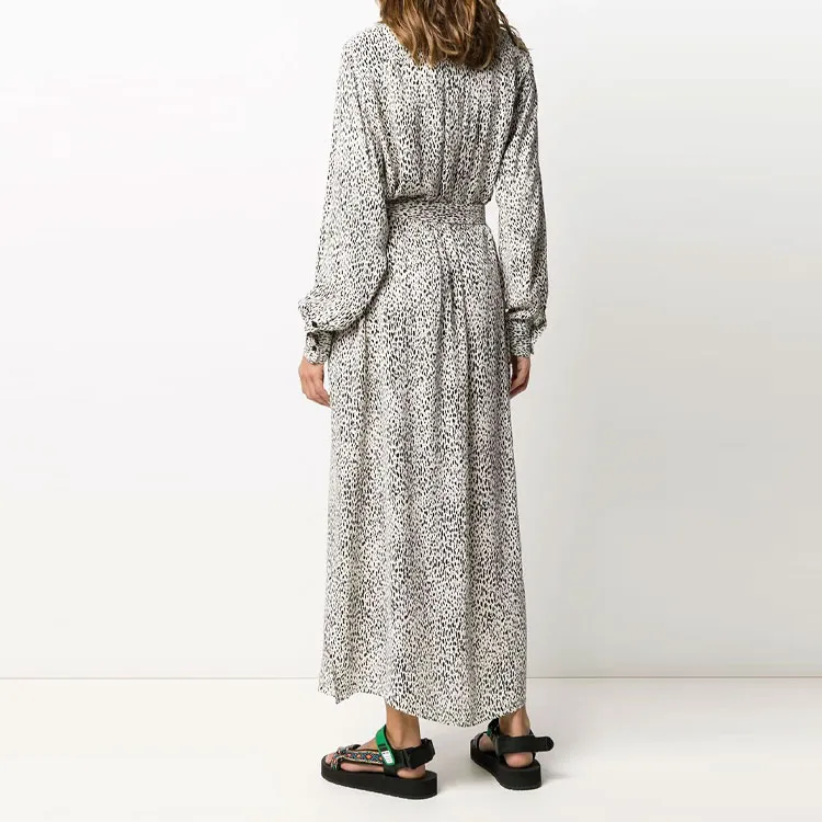 KENZO FW21 Long Sleeved Dress Women's White-2