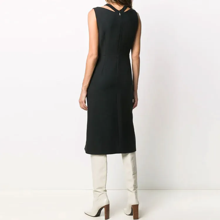 GUCCI Logo plaque Midi Dress-2