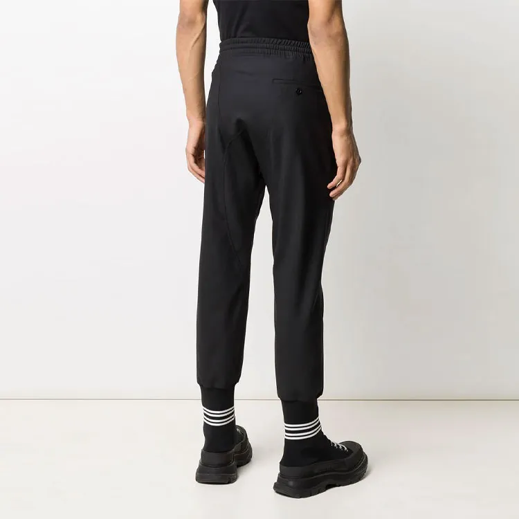 Neil Barrett Double Stripe Ribbed Track Trousers-2