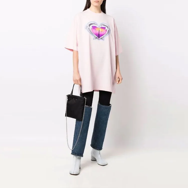 Vetements Dolphins Heart Logo T Shirt-2