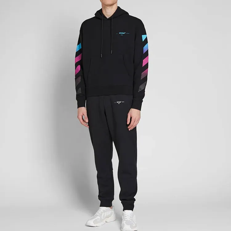 OFF WHITE AW18 Sweatshirt Unisex Black-2