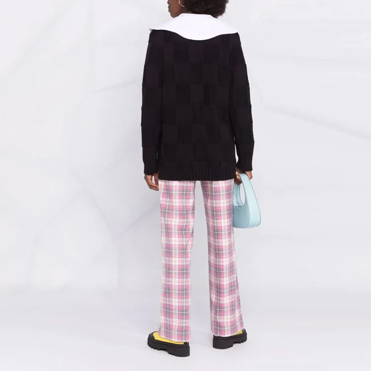 GANNI Cotton Rope Knit 'Black'-2