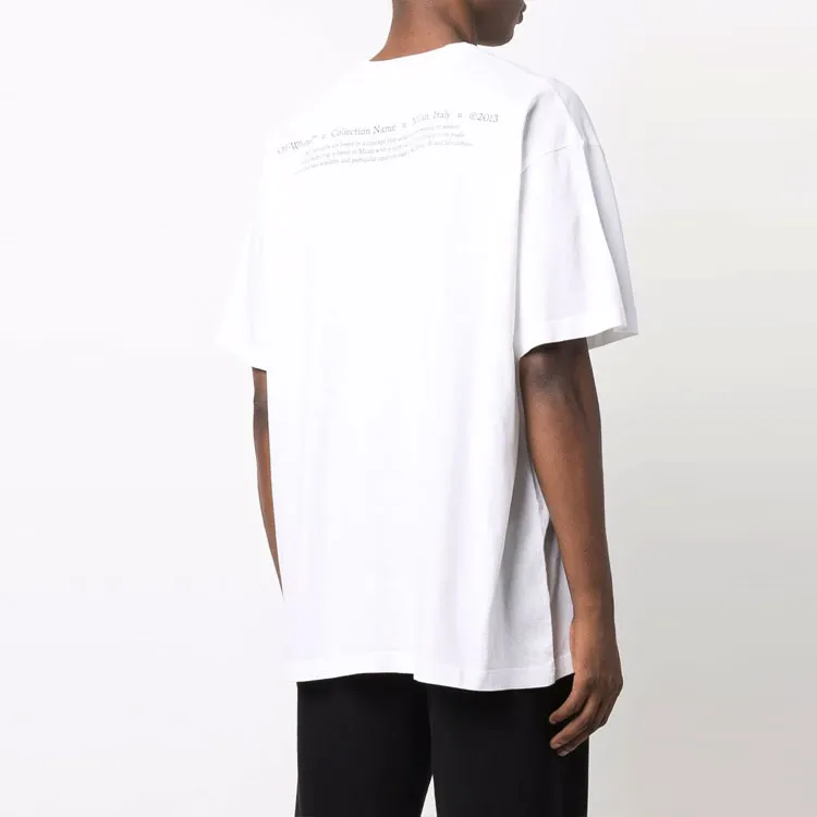 OFF-WHITE FW21 T-Shirts Men White-2