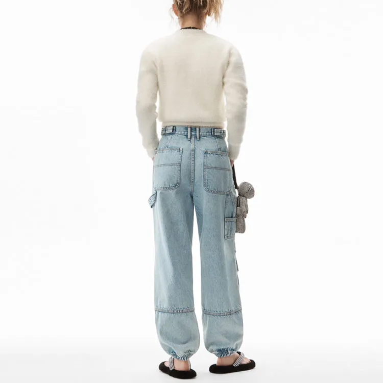 Alexander Wang FW21 Slim Fit Sweater Women's White-2