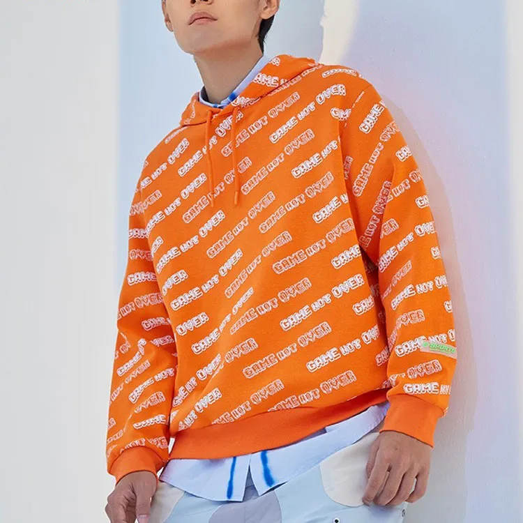 Erke Sweatshirts Men Orange-4