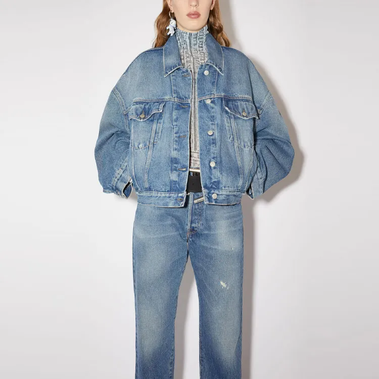 Acne Studios Cropped Denim Jacket-3