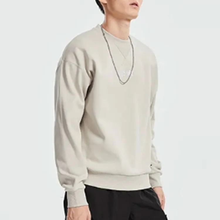 LINING Sports Fashion Collection Sweatshirts Men Seed Yellow Gray-4