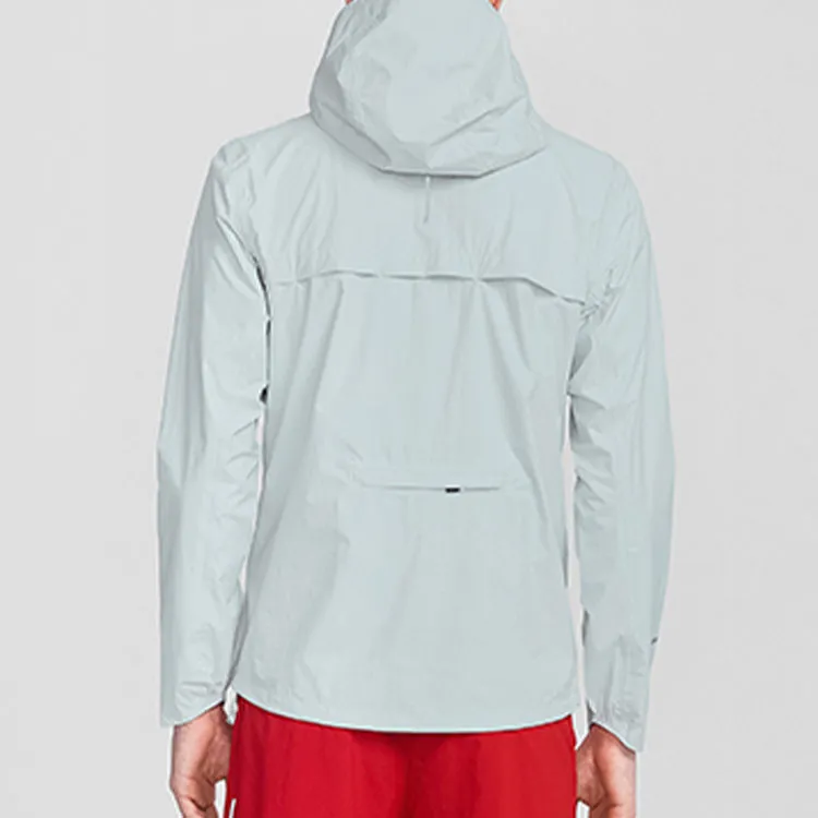 THE NORTH FACE Outdoor Hiking Waterproof, Windproof, And Breathable Windbreaker Jacket Men's White-2