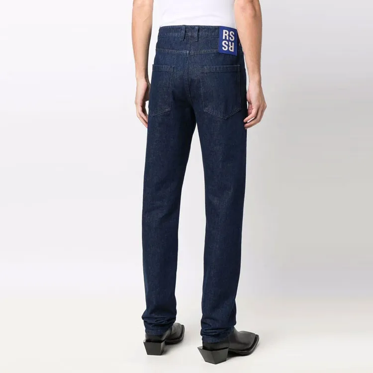 RAF SIMONS Logo patch Bootcut Jeans-2