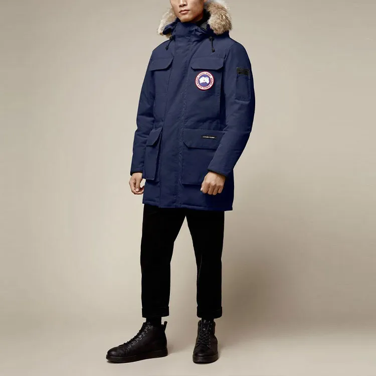 Canada Goose Down Jacket Men's Blue-3
