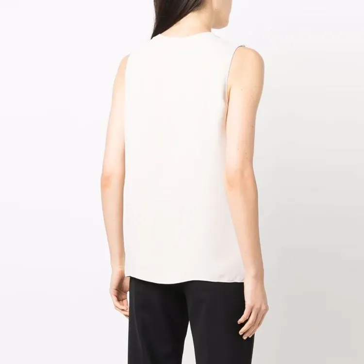 THEORY Silk Sleeveless vest-4