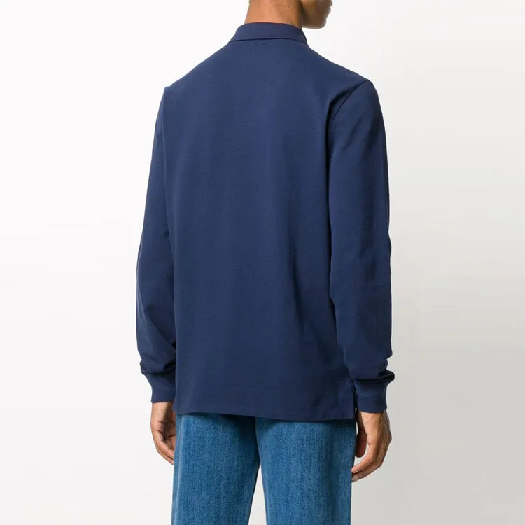 Polo Ralph Lauren Pony Embroidered Long Sleeved Polo Shirt-3