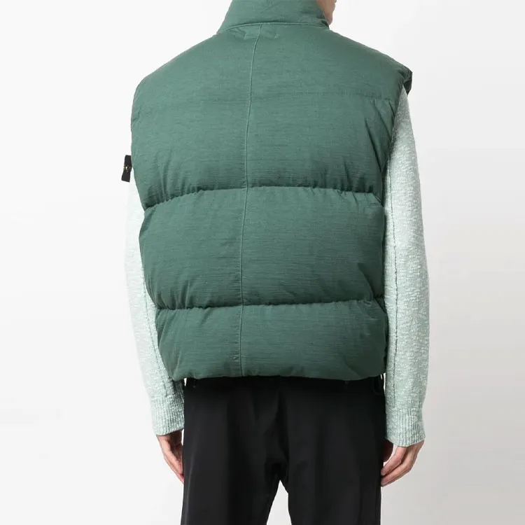 STONE ISLAND STONE ISLAND SHADOW PROJECT Series Vests Men Green-3