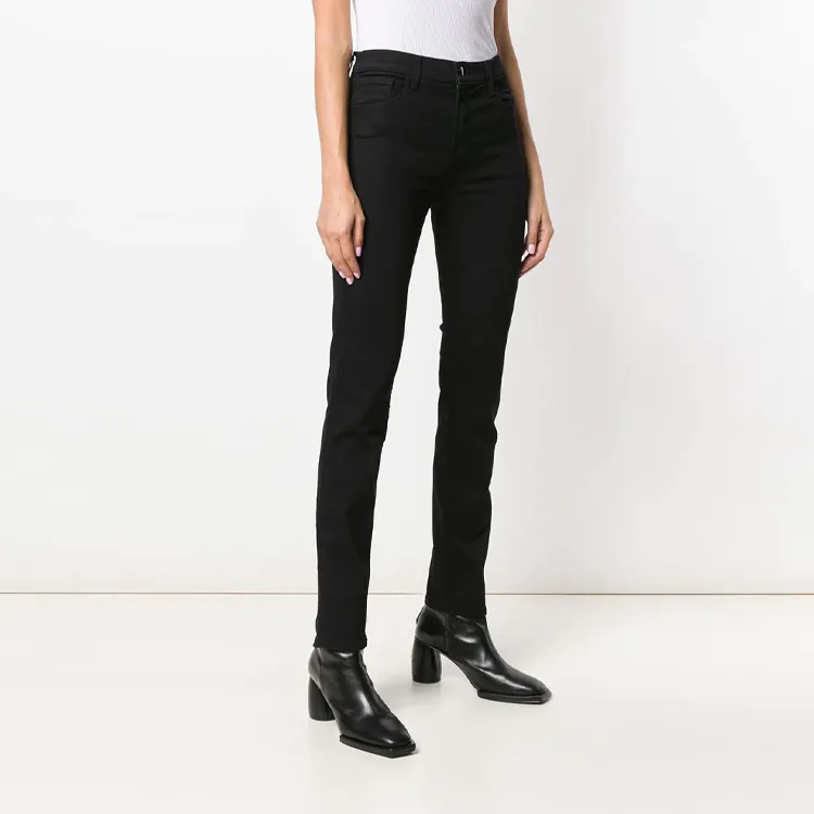 J BRAND Slim Fit Pants Jeans Women's Black-2