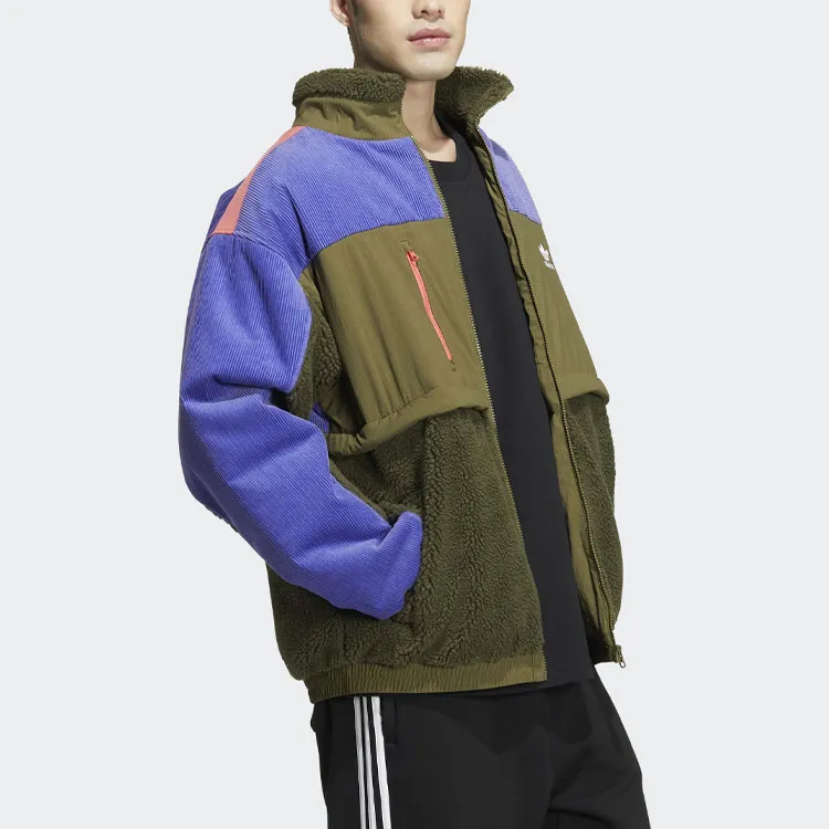 Adidas Originals ADICOLOR Jacket Men's Dark Olive Green-3