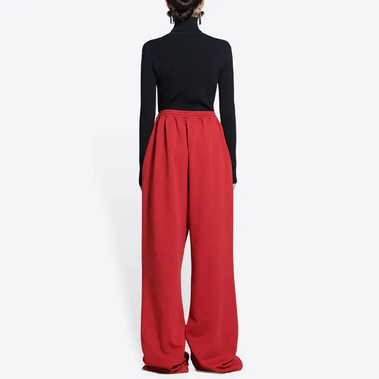 Balenciaga SS22 Casual Pants Women's Red-3