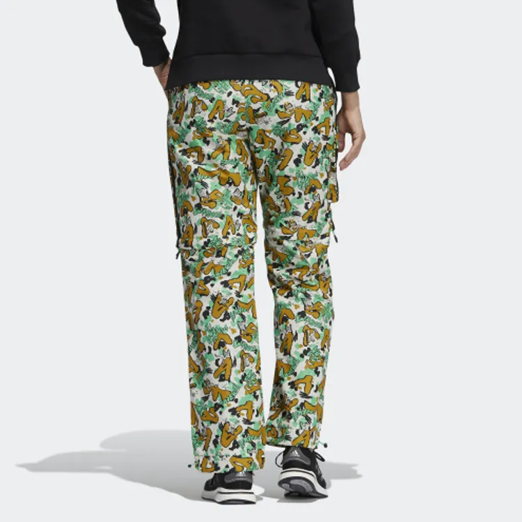 Adidas Argentina Knitted Sweatpants Women's Yellow White-3
