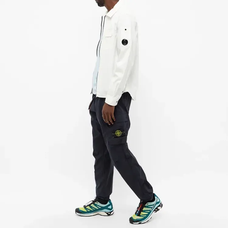 STONE ISLAND Cargo Pants Men's Marine Blue-3