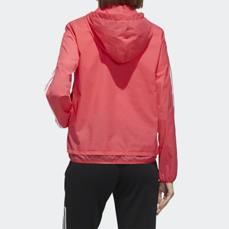 Adidas Jackets Women's Bright Pink Red Fluorescent-4
