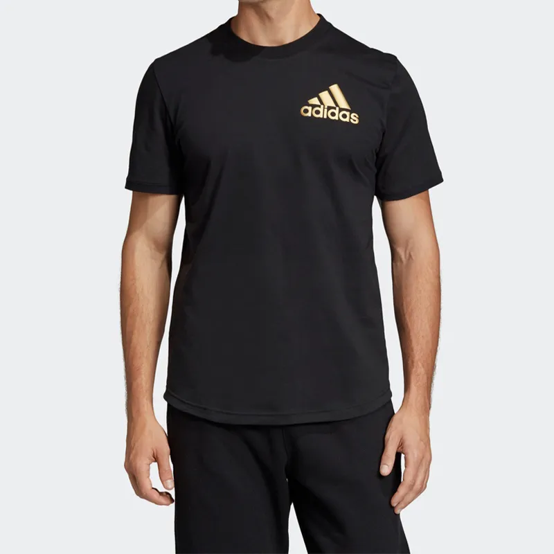 Adidas Spain T Shirts Men Black-5
