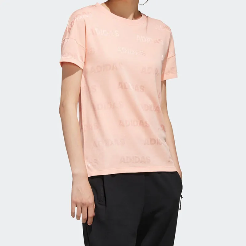 Adidas T Shirts Women's Pink-5