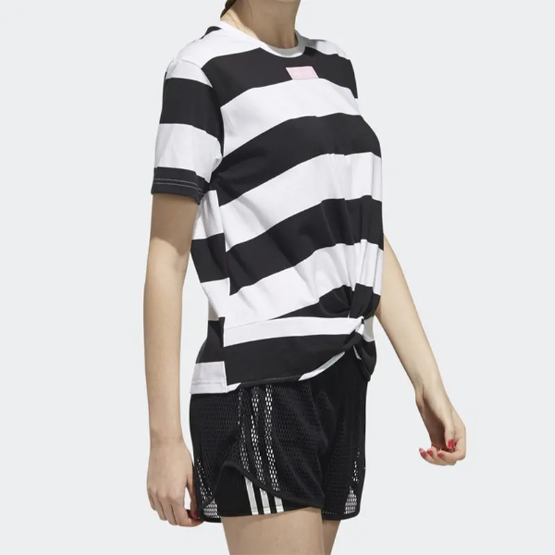Adidas Neo T Shirt Women's Black White-5