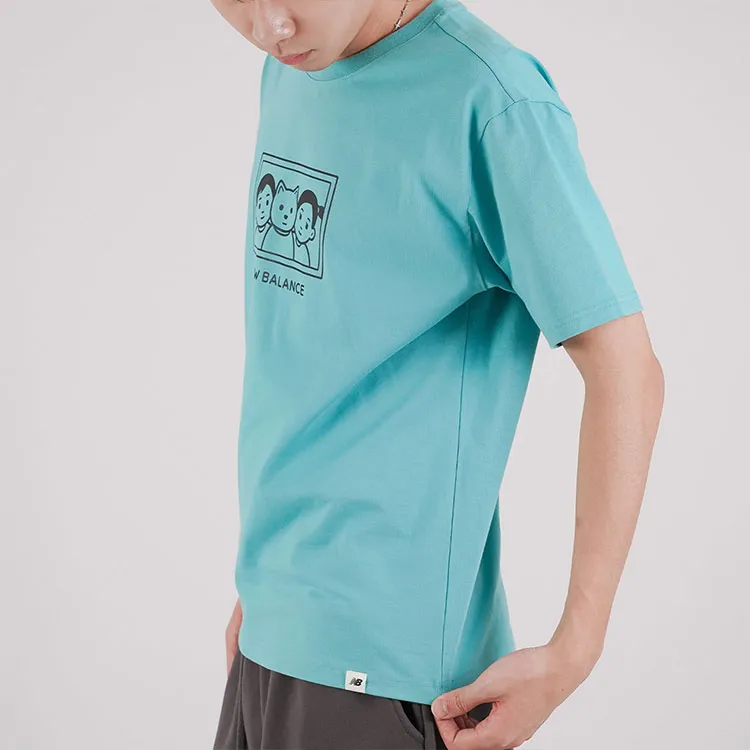 New Balance x Noritake Noritake Collection T Shirt Unisex Lake Blue-4