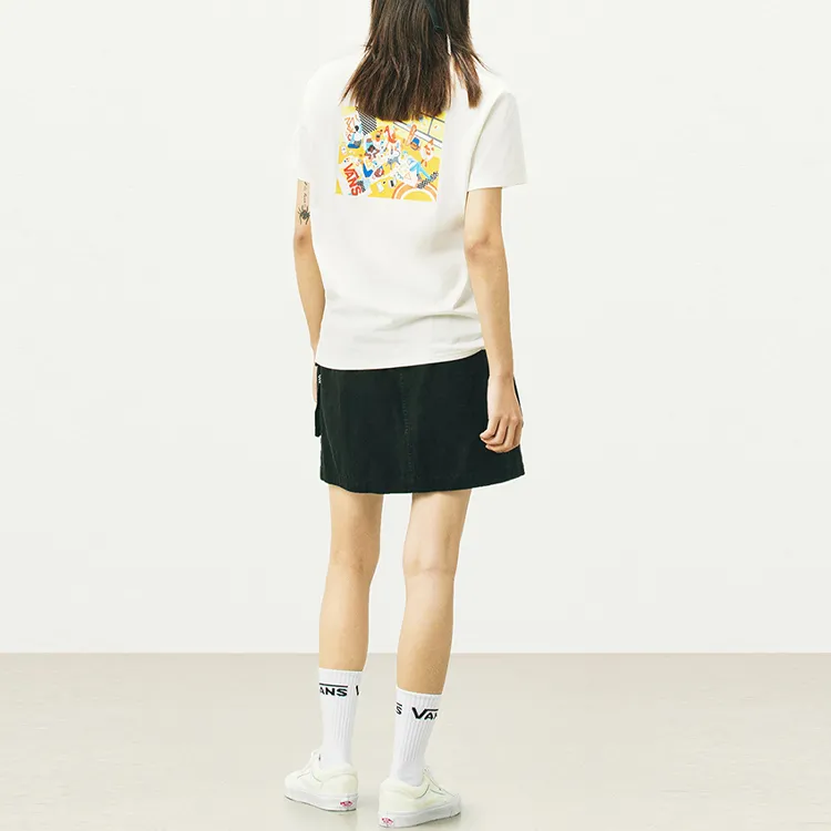 Vans Cargo Short Skirts Women's Black-4