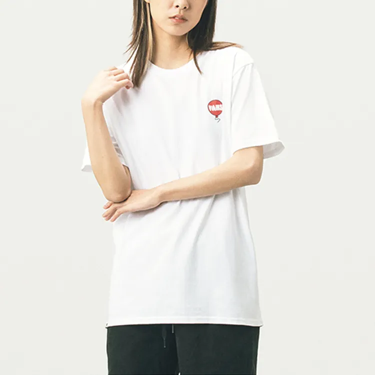 Vans x MOONCASKET Drop Shoulder Sleeve T Shirt Women's White-4