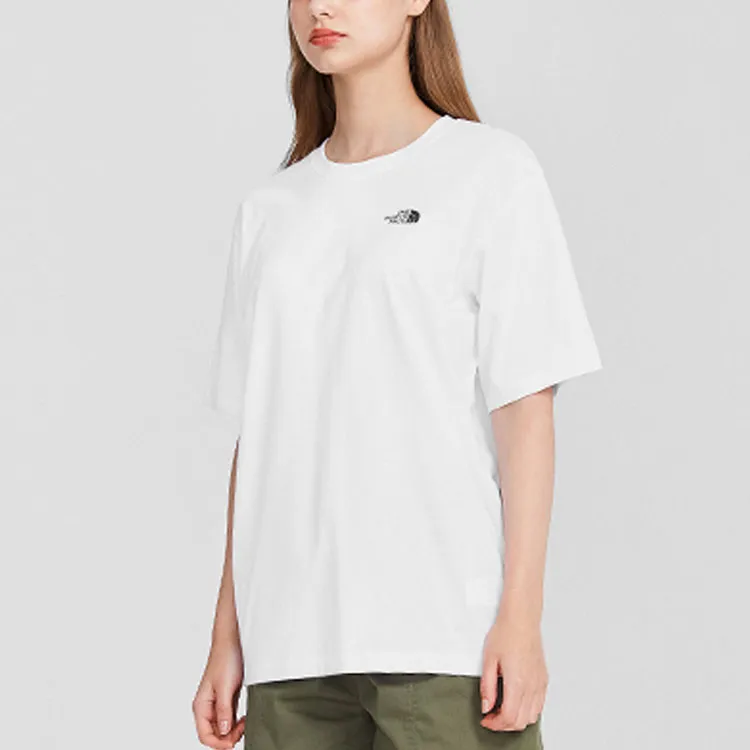 THE NORTH FACE Camping T Shirts Unisex White-8