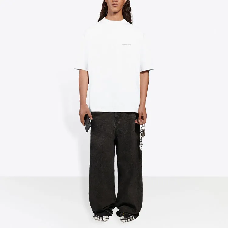 Balenciaga Logo T Shirt-5