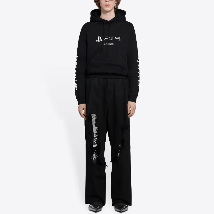 Balenciaga X PlayStation Fitted Hoodie-4