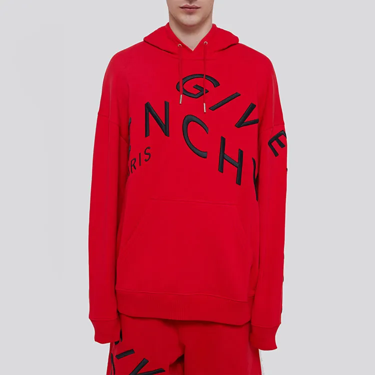 Givenchy Refracted Embroidered Logo Hoodie-7