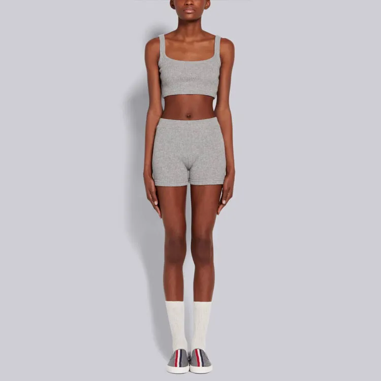 THOM BROWNE Casual Shorts Women's Gray-2