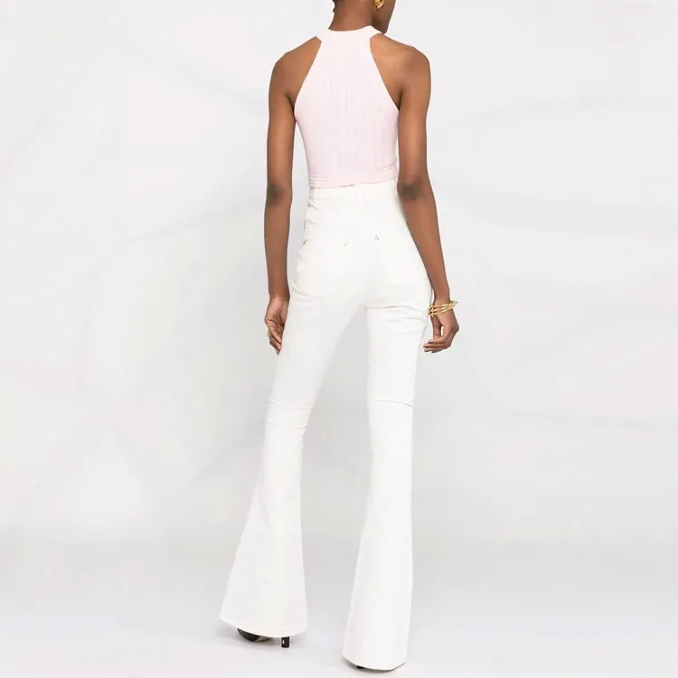 BALMAIN Jeans Women's White-1