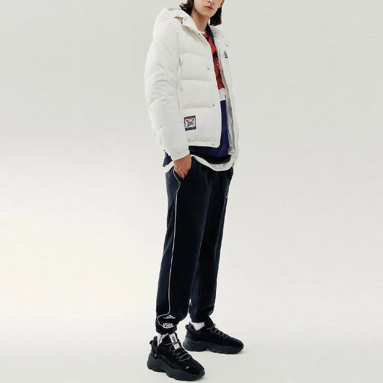 FILA FUSION Down Jacket Winter Men's Standard White-4