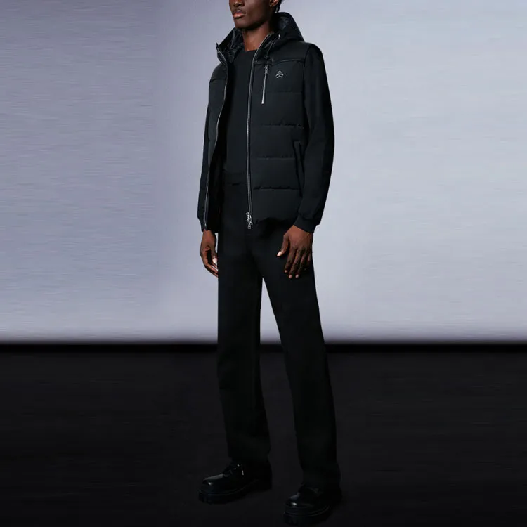 Moose Knuckles Vests Men Black-4