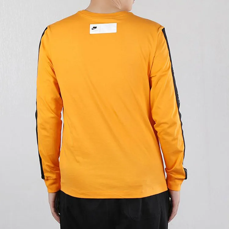 Nike Set in Sleeve T Shirt Men's Yellow-3