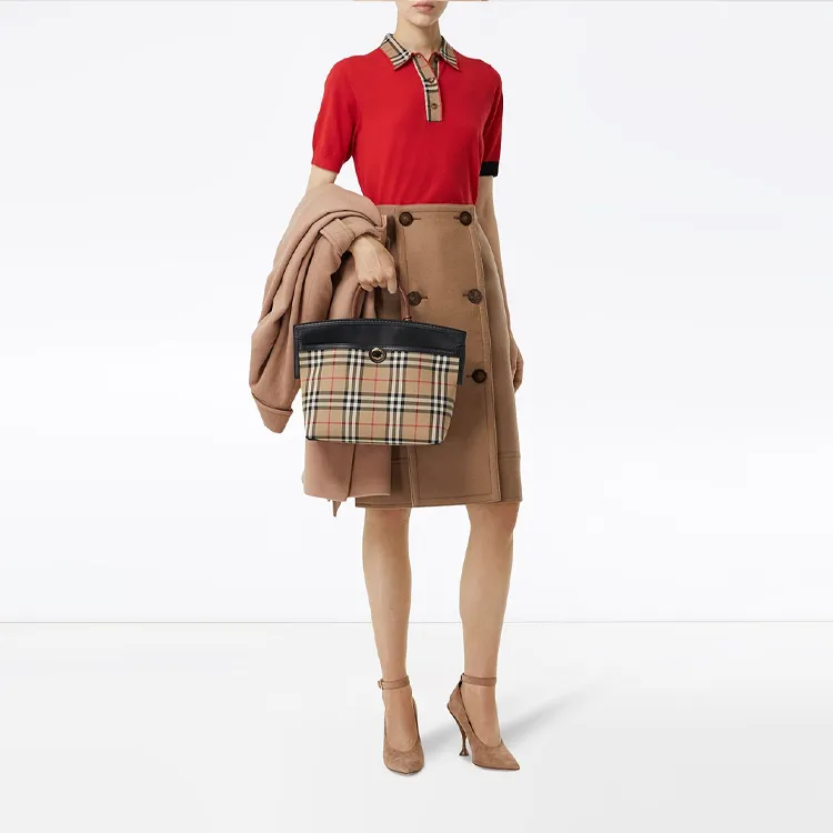 Burberry Polo Shirts Women's Red-3