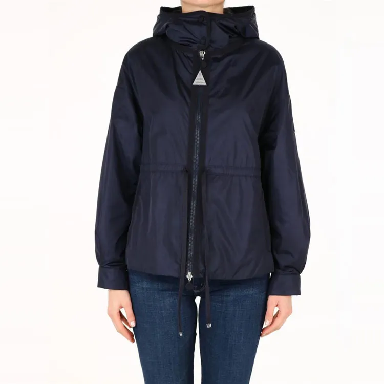 Moncler Meretz Full Zip Waistband Jacket 'Navy'-8