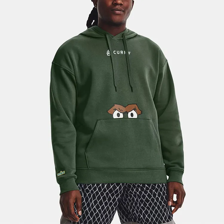 Under Armour Curry Sesame Sweatshirt Men's Green-3