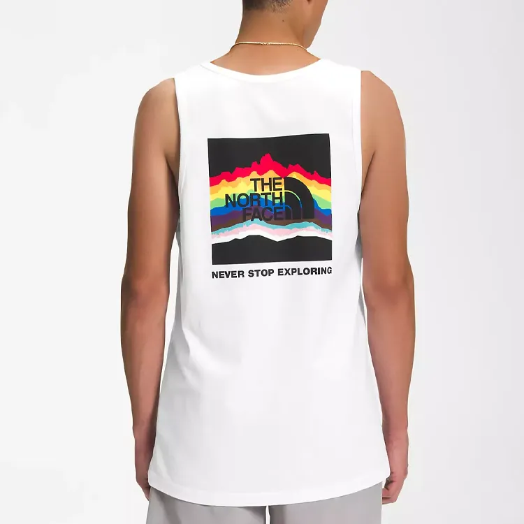 THE NORTH FACE Tank Tops Men's White-3